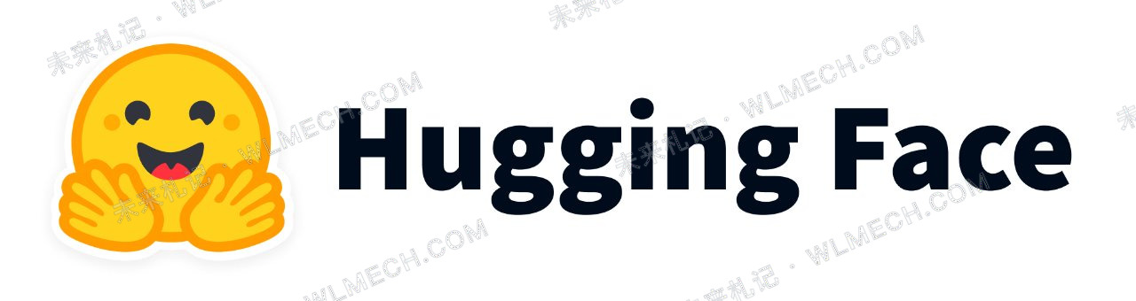 Hugging Face文字与拥抱表情标志