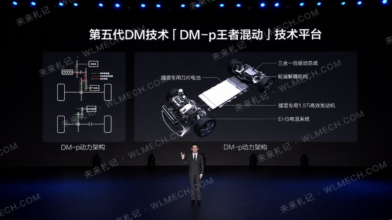 第五代DM-p到底怎么工作？比亚迪这套解耦电四驱有什么特别配图 4
