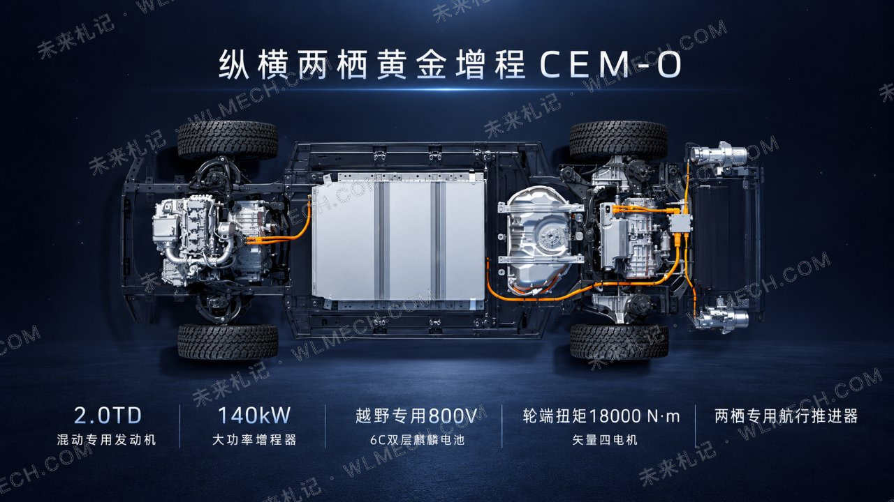 CEM、CEM-S、CEM-O，奇瑞的三种增程路线到底有什么区别？配图 14