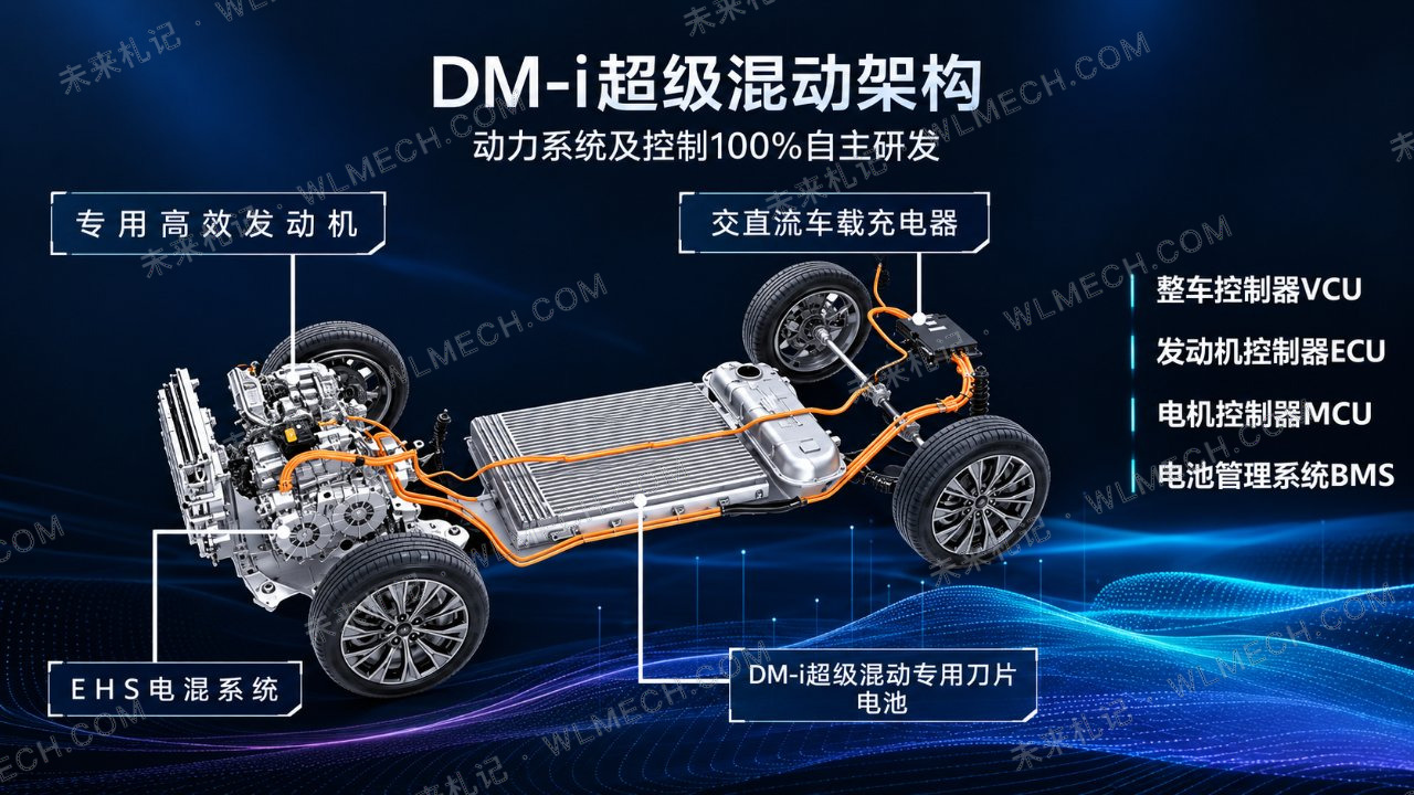 单挡DHT、11合1电驱、47.26%热效率,一次讲清吉利EM-i到底是怎么工作的配图 11