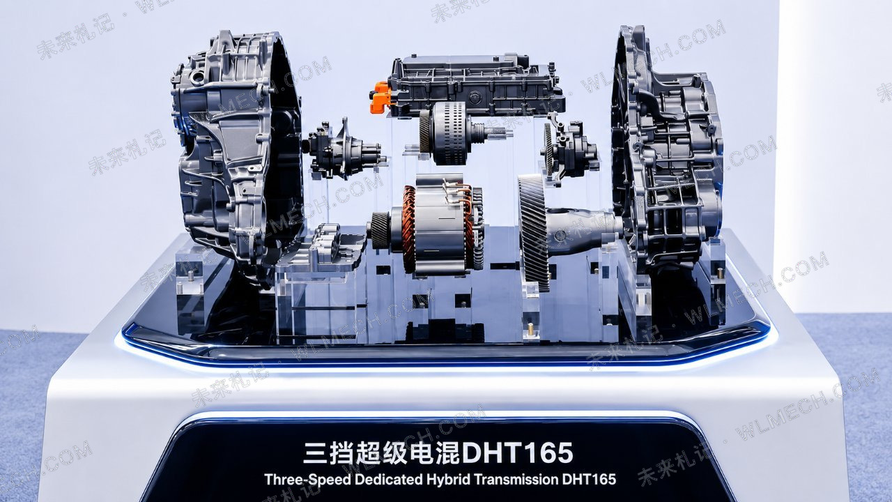 吉利EM-P这套三挡DHT到底怎么工作？和奇瑞、长城放一起就看懂了配图 22